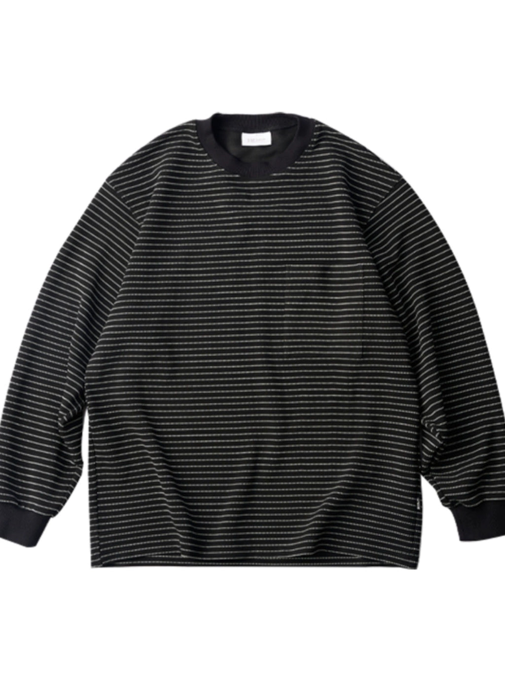 NUMBERSALT Casual Vintage Trend Loose Striped Long Sleeve