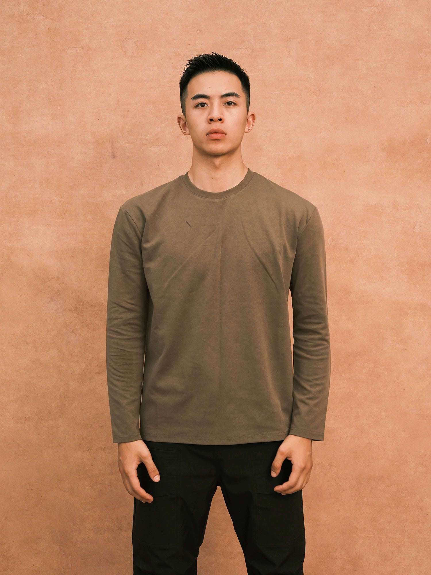 GTAL Basic Crew Neck Sweater Inside