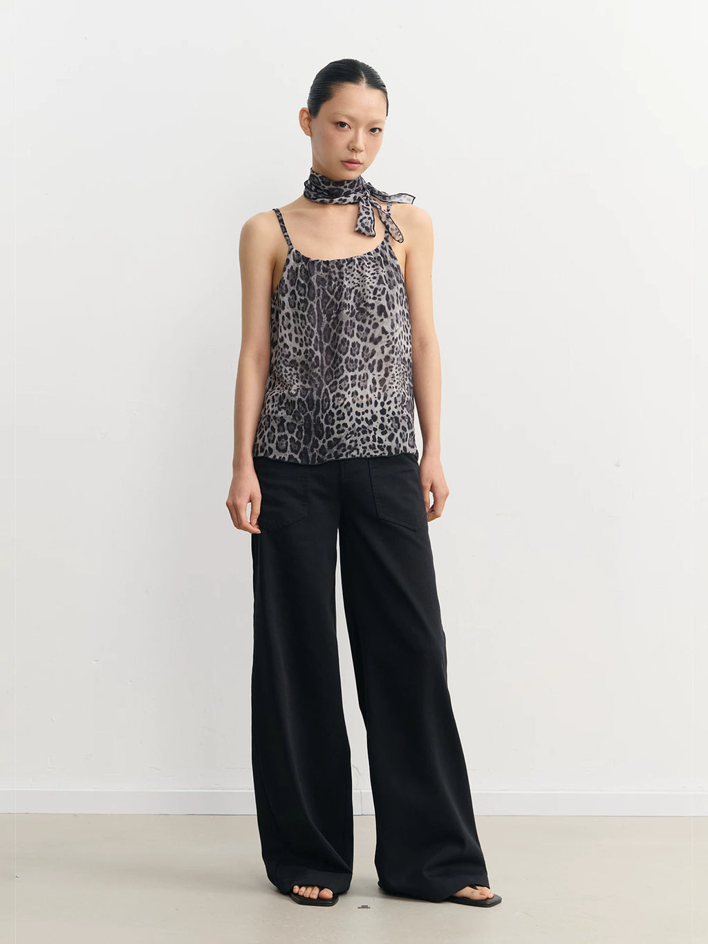 LINY LIBERTY Vintage Leopard Print Sling