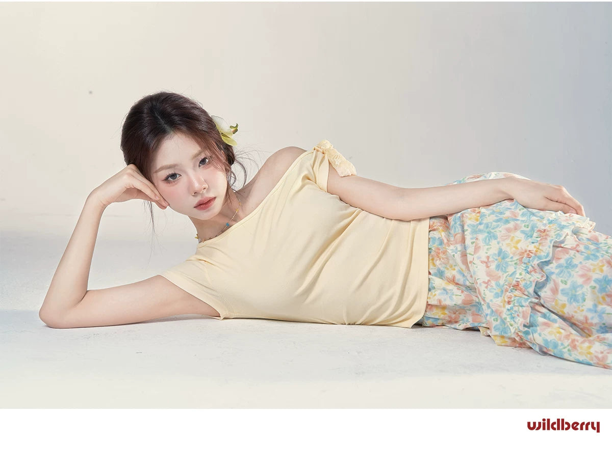 Wildberry Floral Patchwork Skirt