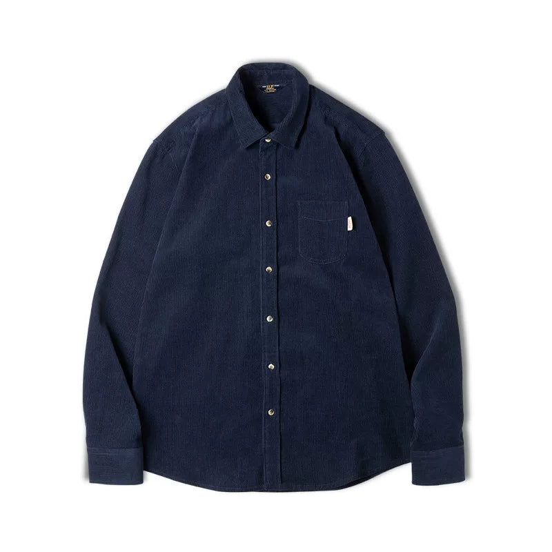 Madden Casual Corduroy Long Sleeve Cotton Shirt