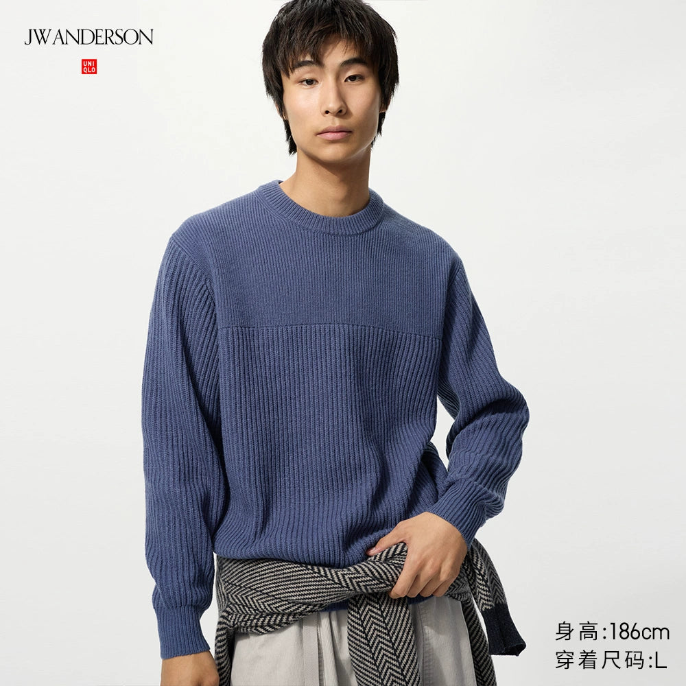 Uniqlo Crew Neck Long Sleeve Knitted Sweater