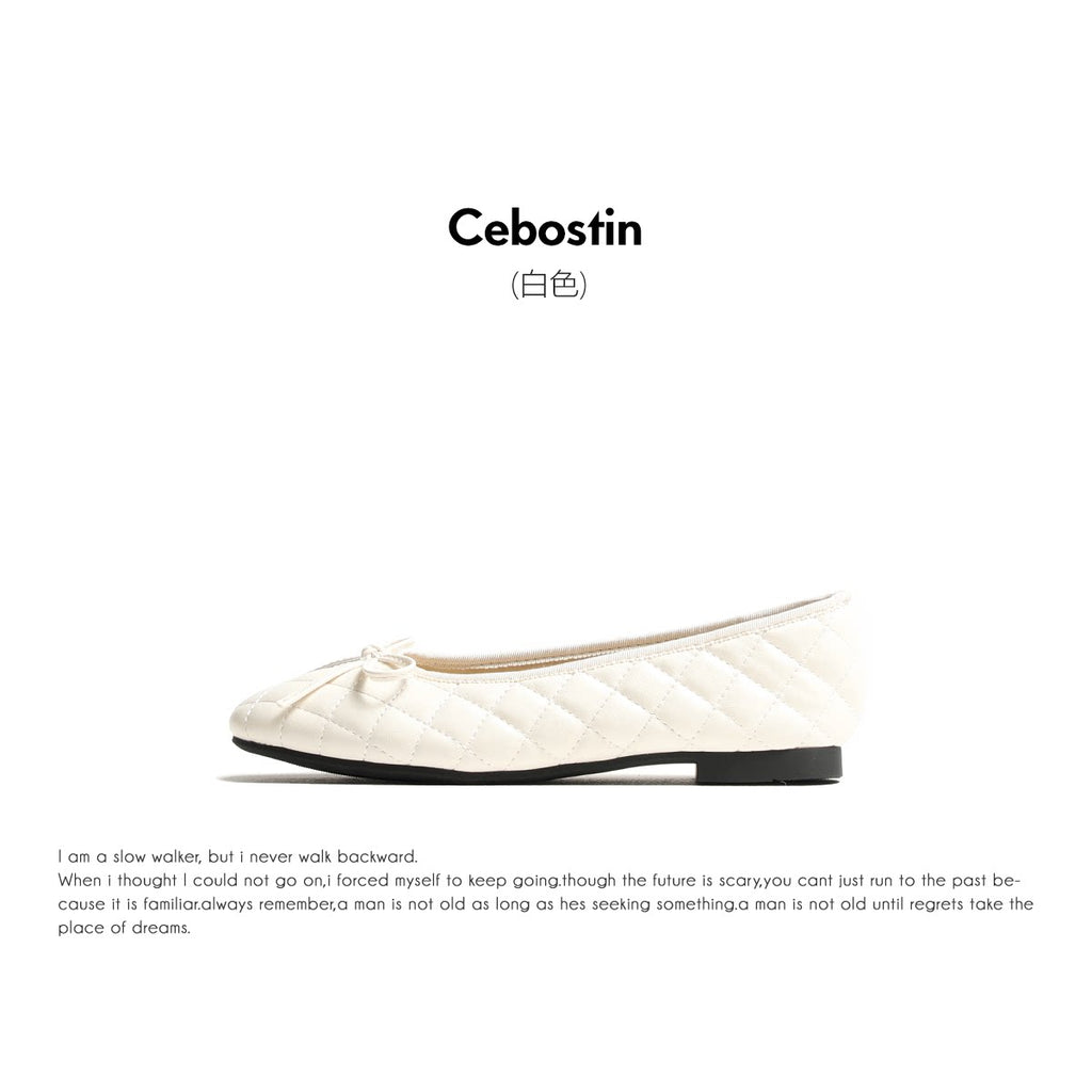 Cebostin Bow Mary Jane Shoes
