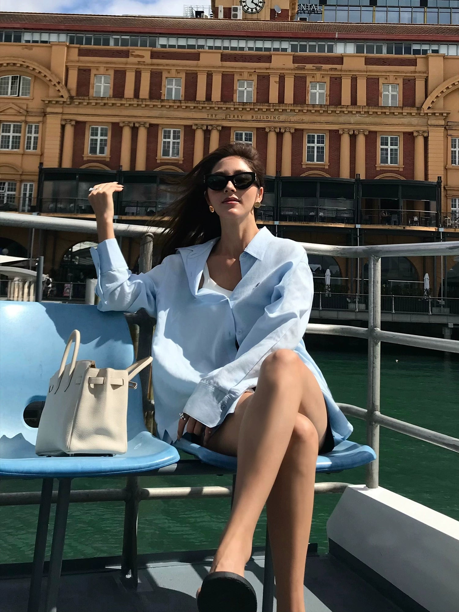 NEVA HU Loose Temperament Shirt