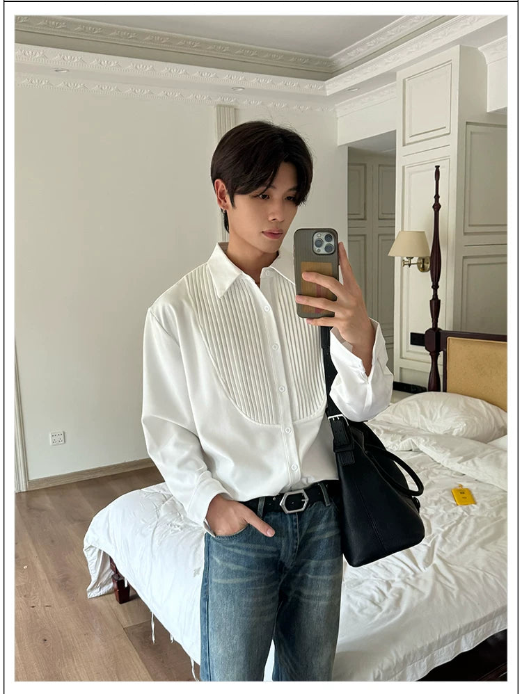 DM Tenacious Anti-Wrinkle Casual Long Sleeve Shirt