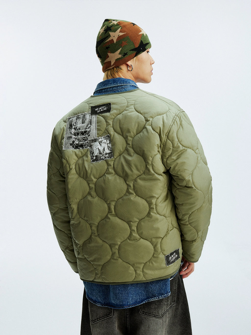 MEDM Make Old Angel Patch Jacket