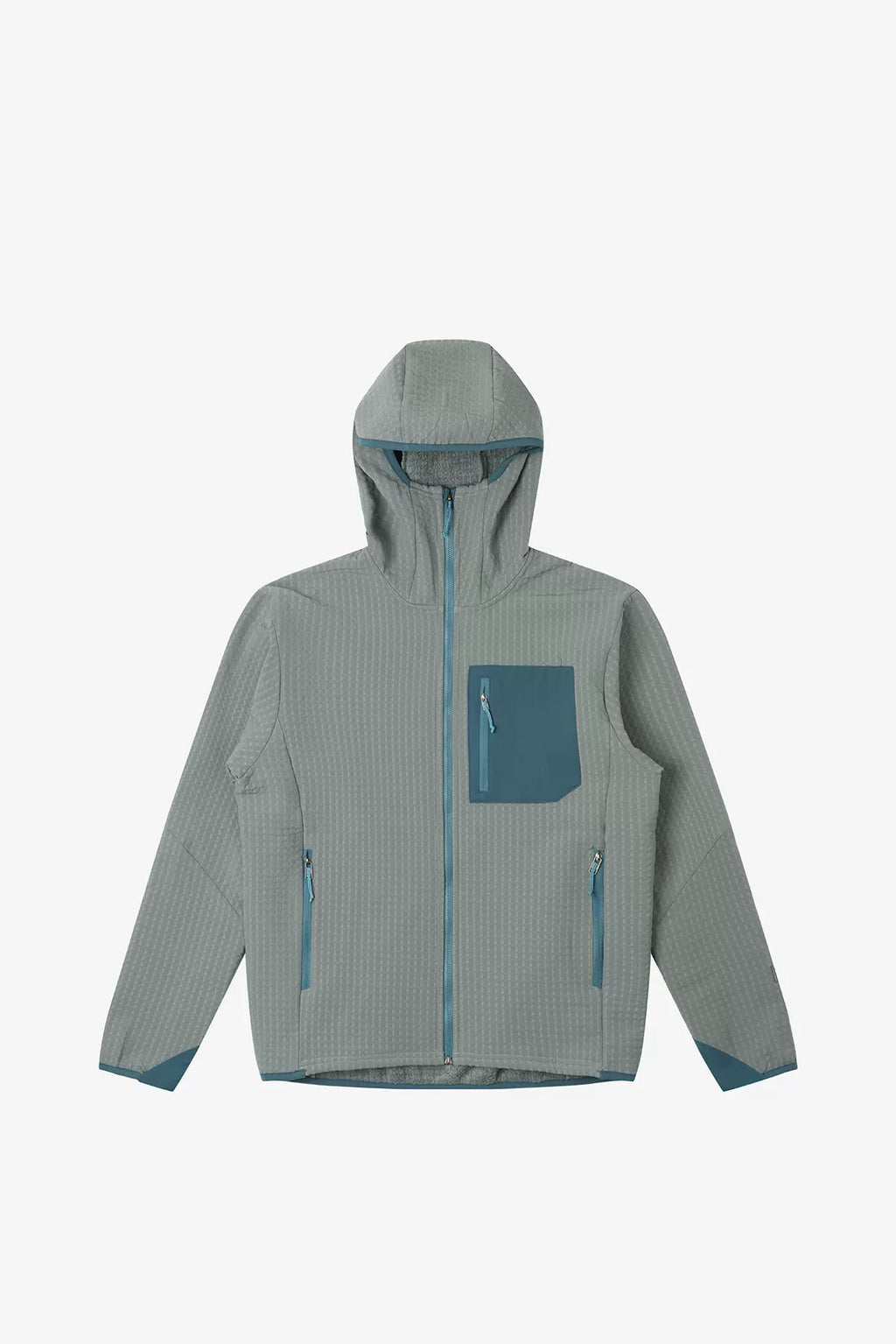 No Logo Heattech Windproof Hooded Fleece Jacket