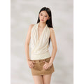 WITHMIN Neck-hanging Sleeveless Thin Vest