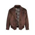 EME Vintage Plaid Short Wide Casual Jacket