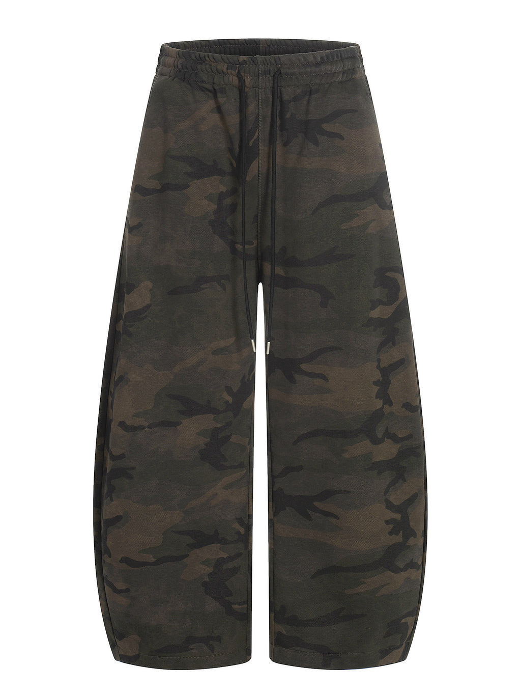11KN Retro Camouflage Wide-leg Tooling Slacks