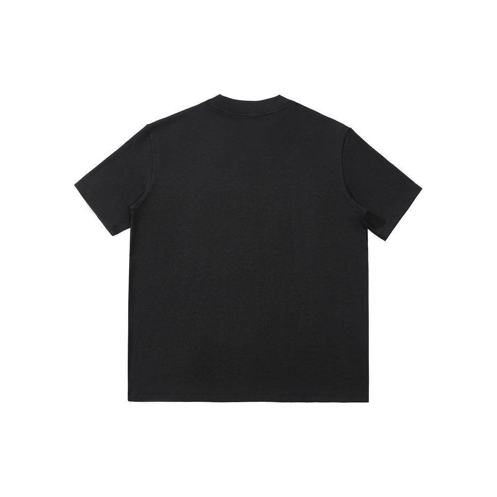ETHEREAL High Elastic Front Shoulder Casual Tee