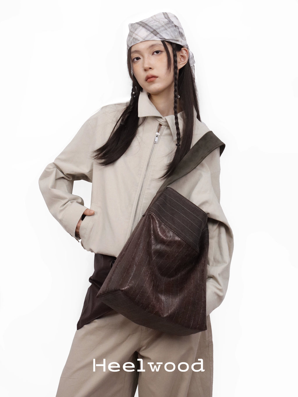 Heelwood New Chinese Bucket Shoulder Bag