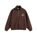 Loopsoon Vintage Half Zip Stand-Up Sweater