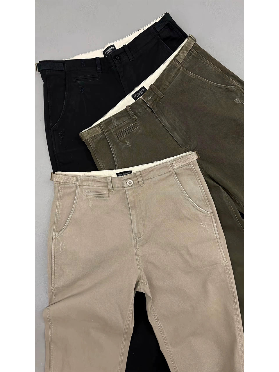 GTAL Casual Wear-resistant Straight Tube Old Jeans