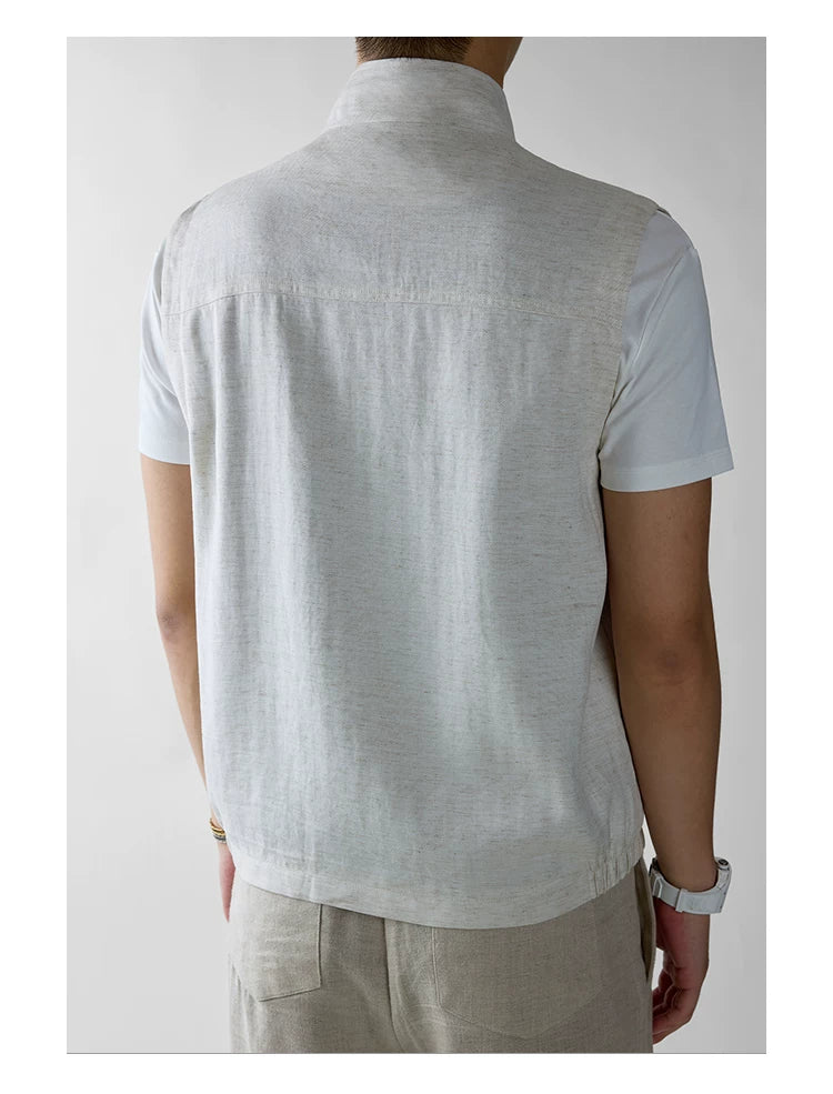 SEE ALSO Vest with Zip-up Collar