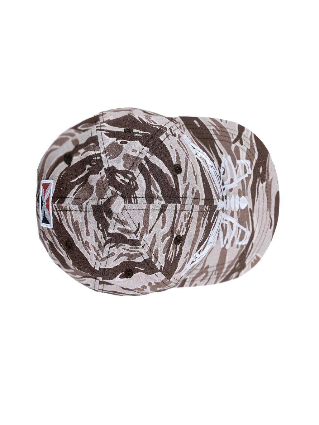 LIBERAFIT Embroidered Camouflage Curved-brimmed Racing Cap