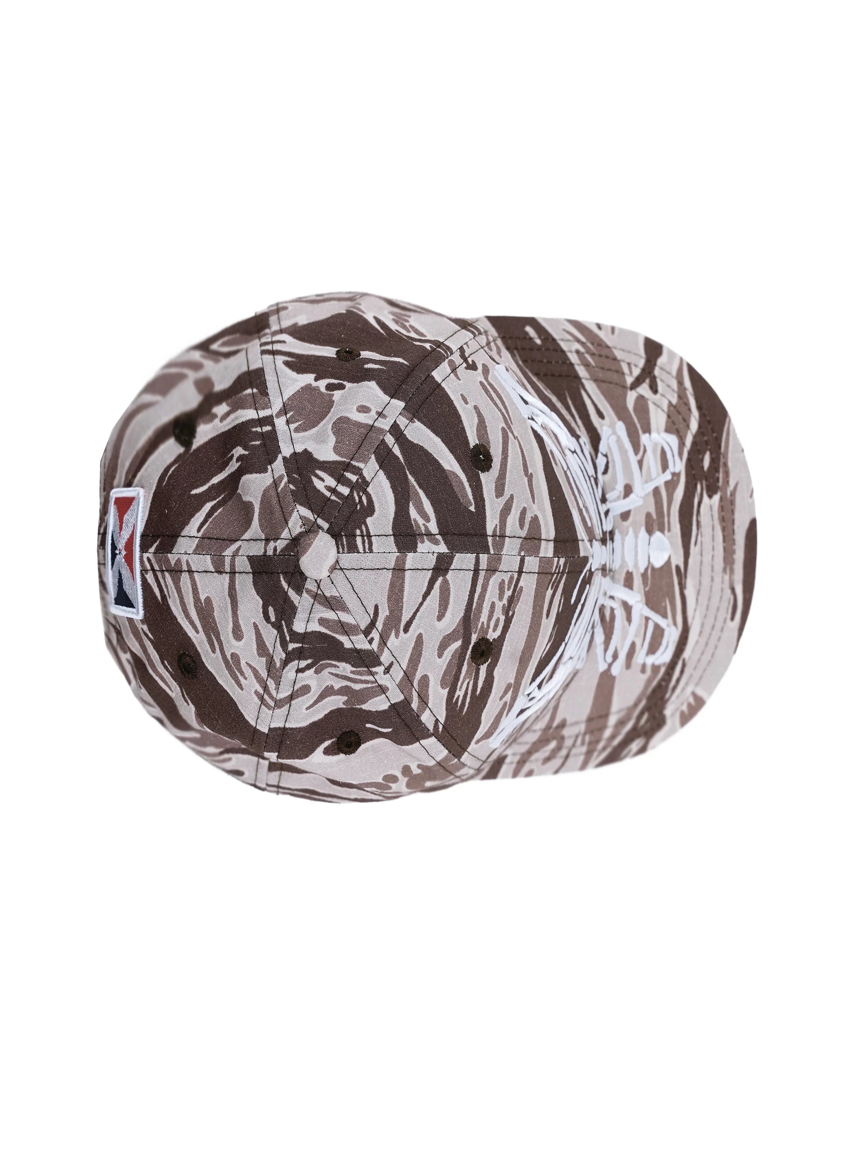 LIBERAFIT Embroidered Camouflage Curved-brimmed Racing Cap