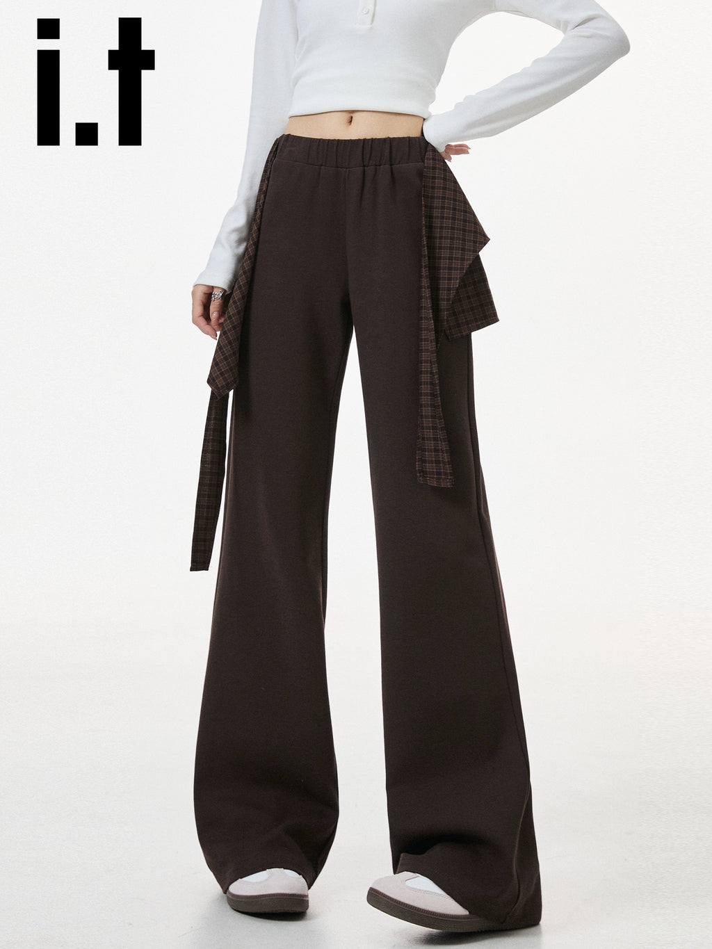 IT: CHOCOOLATE Plaid Fart Curtain Pants