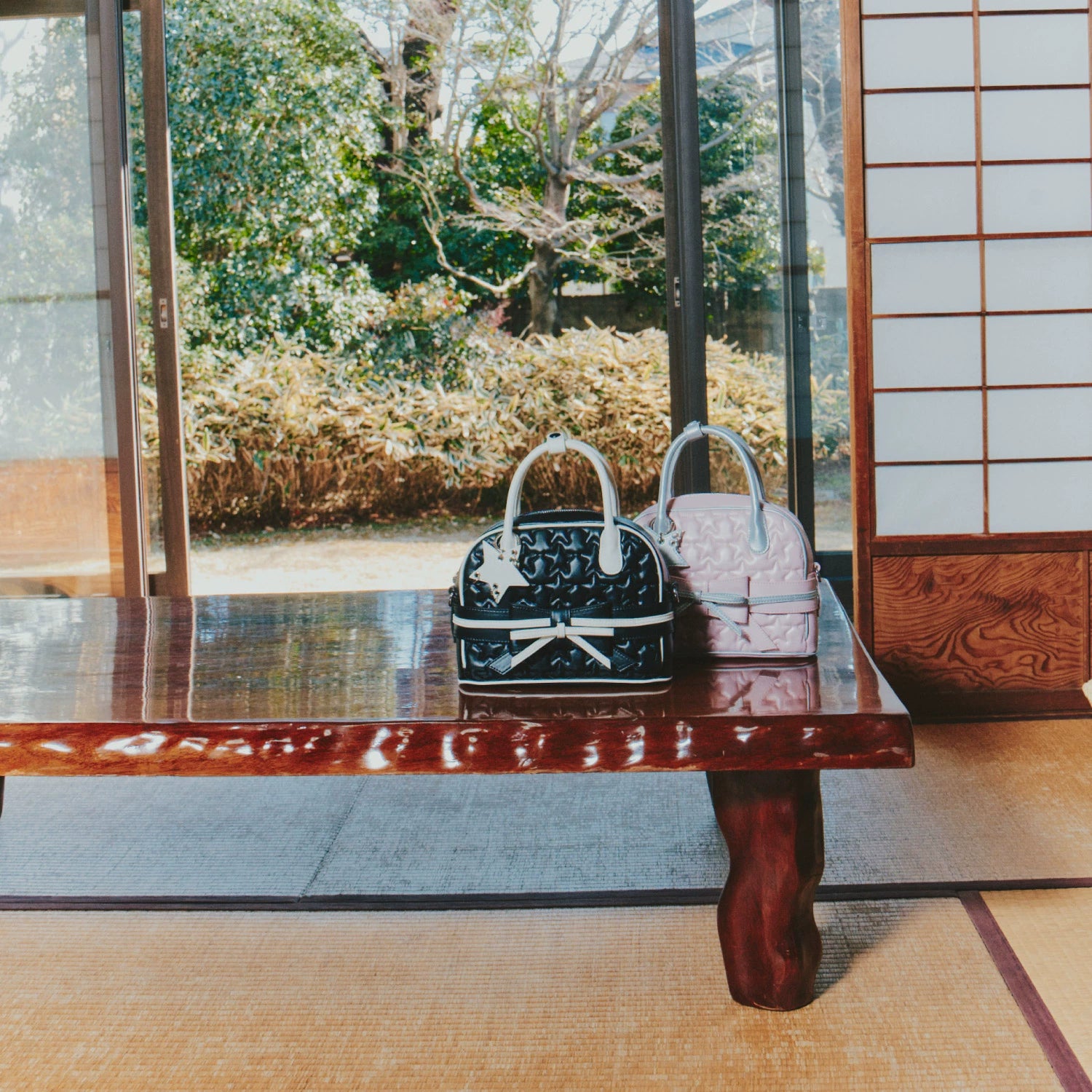 ECODAY Bow Accessories Tote Bag