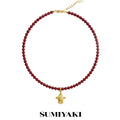 SUMIYAKI God of Wealth Cute Pendant Necklace