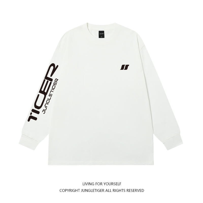 Jungle Tiger Basic Sleeve Sports Long Sleeve tee
