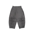 TH90 Striped Lantern Wide-leg Slacks