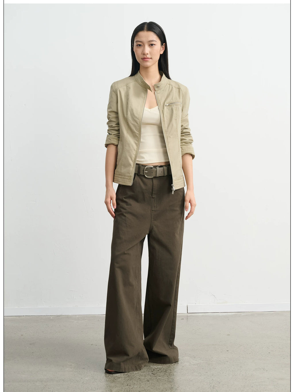 LINY LIBERTY Vintage Loose Short Waist Jacket