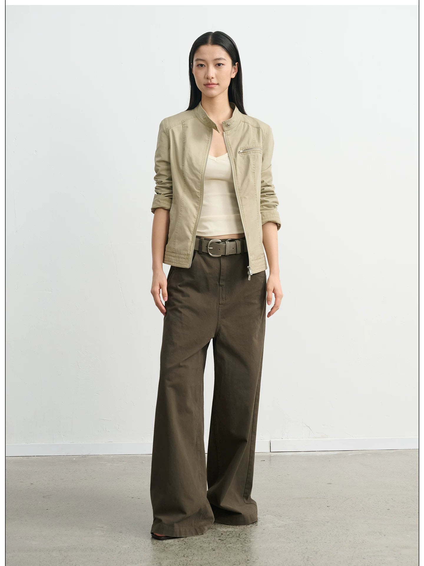 LINY LIBERTY Vintage Loose Short Waist Jacket
