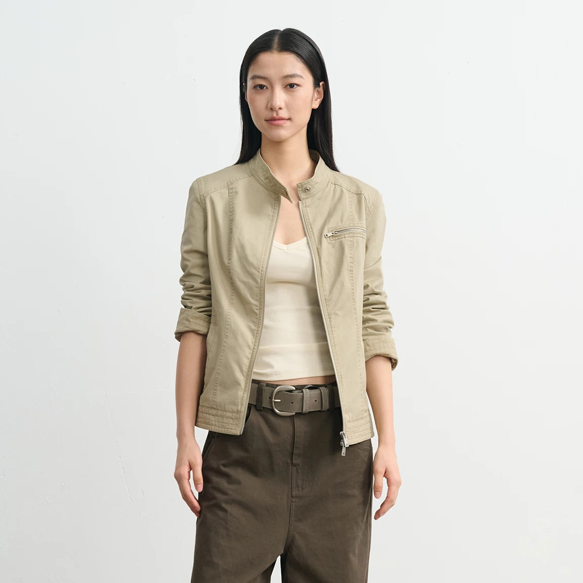 LINY LIBERTY Vintage Loose Short Waist Jacket