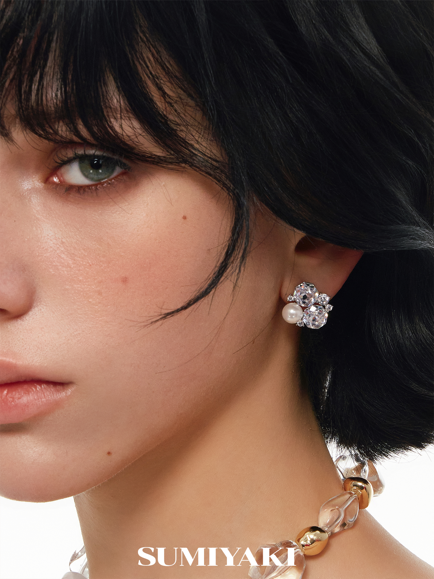 SUMIYAKI Niche Super Flash Earrings
