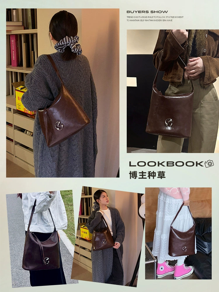 JACD Retro Premium Light Luxury Portable Underarm Bag