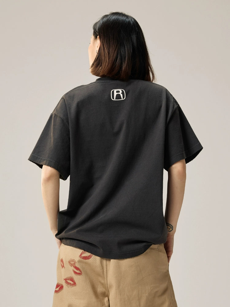 Remedy Spoof LOGO Street Tide Tee