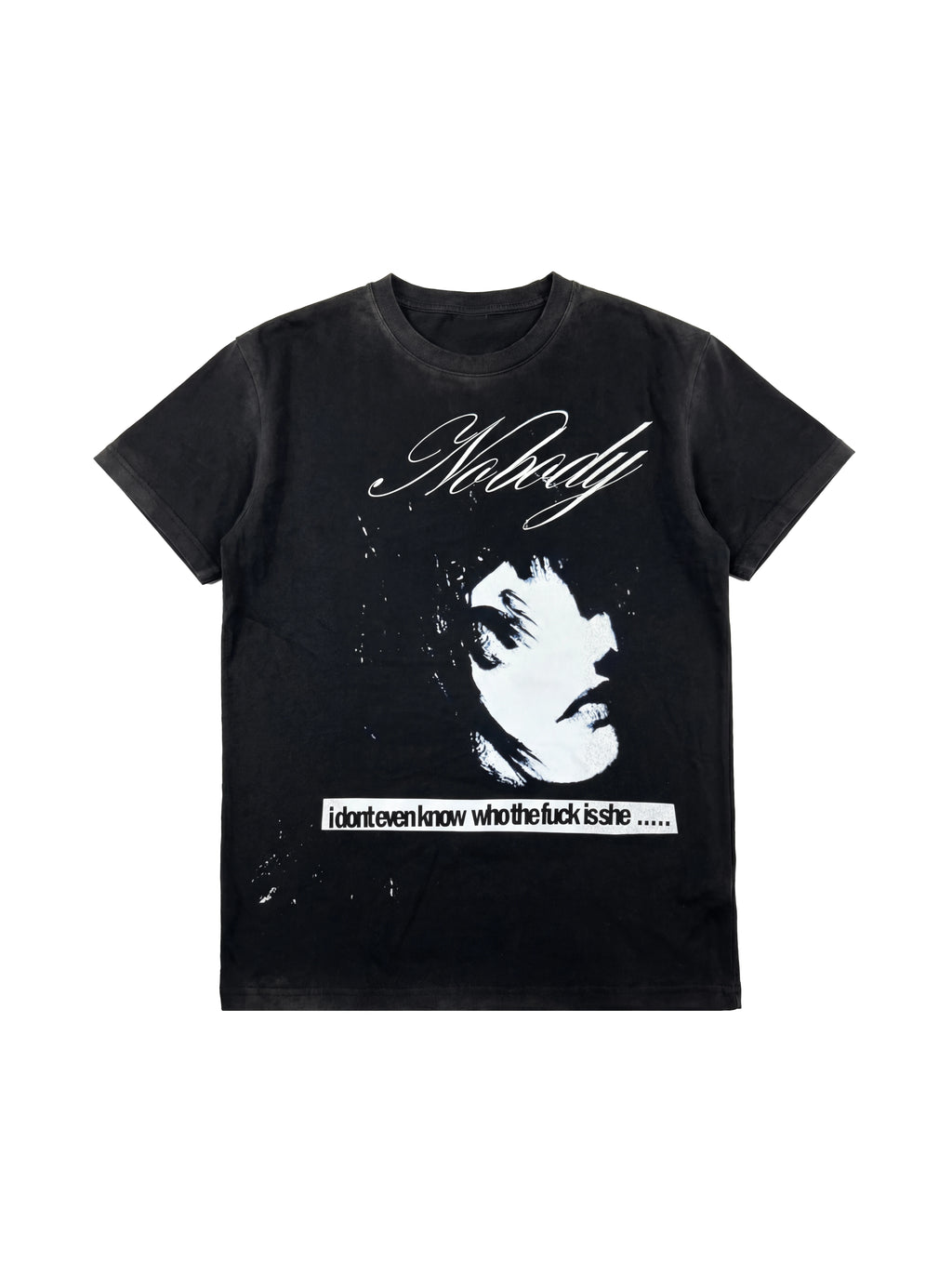 NumbAsia Portrait Slogan Loose Tee
