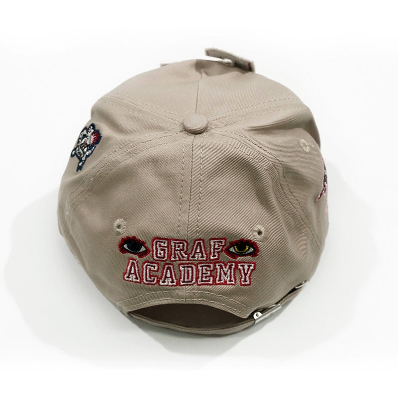 GRAF Heavy Three-dimensional Embroidered Badge Baseball Cap