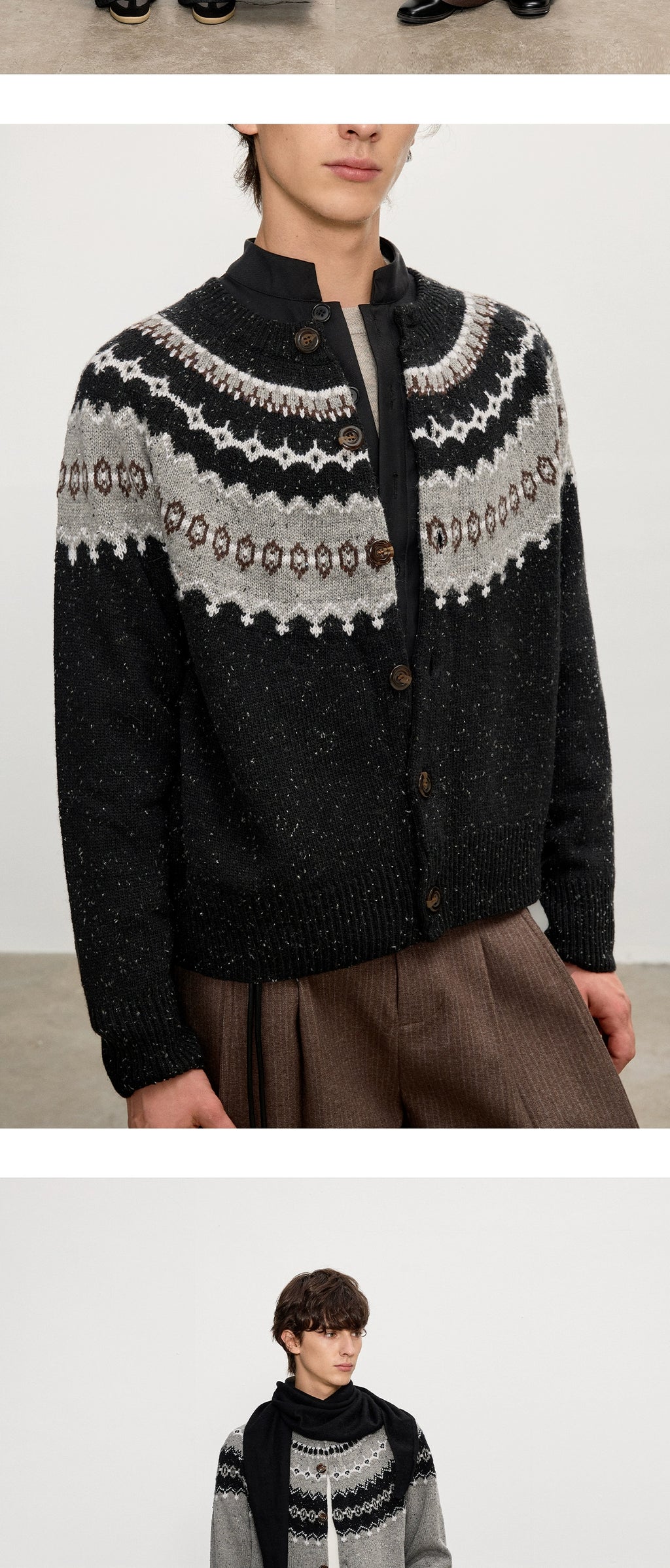 INTENT Casual Warm Cardigan Sweater