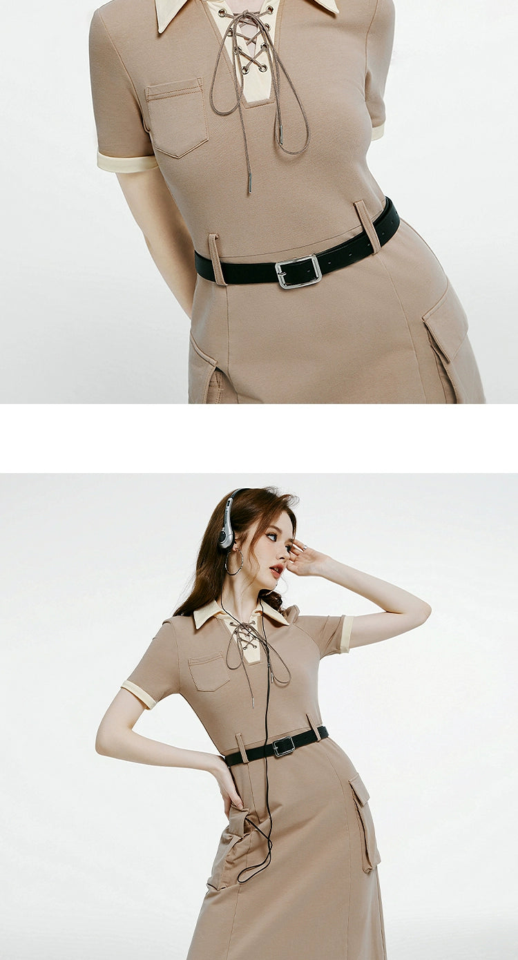 IMONE Tooling Polo Dress