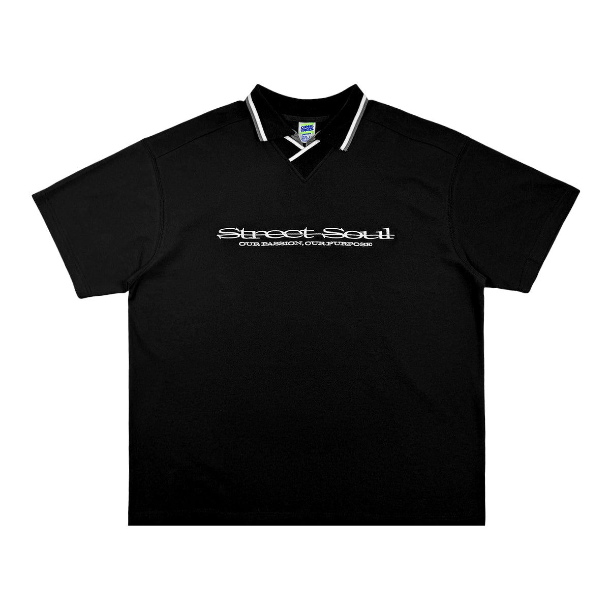 ComicTree C.t soul polo collar short Sleeve Tee