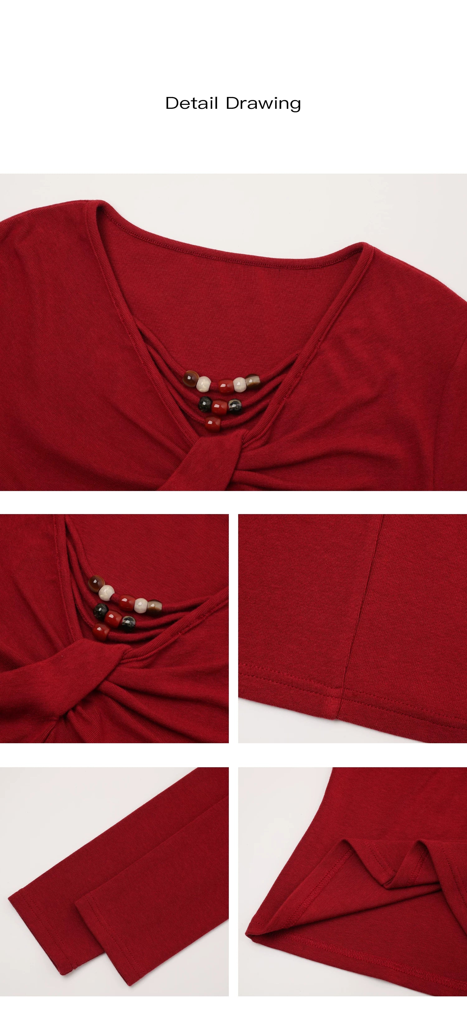 EIGHTHMONTH Niche Fashion Slim Long Sleeves