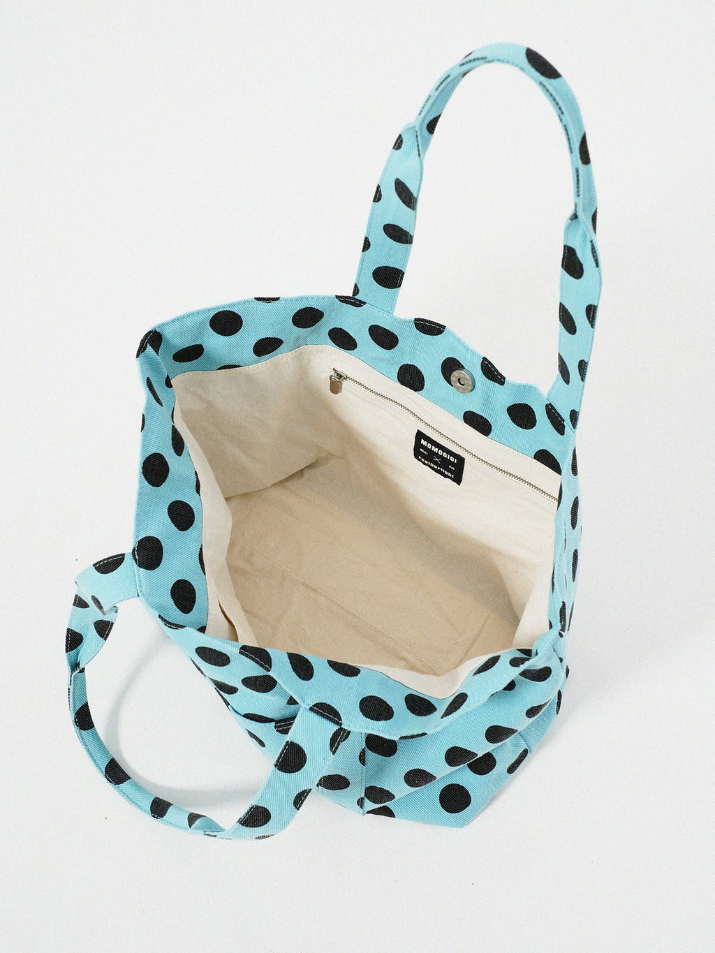 Momogigi Vintage Polka Dot Large Capacity Tote Bag