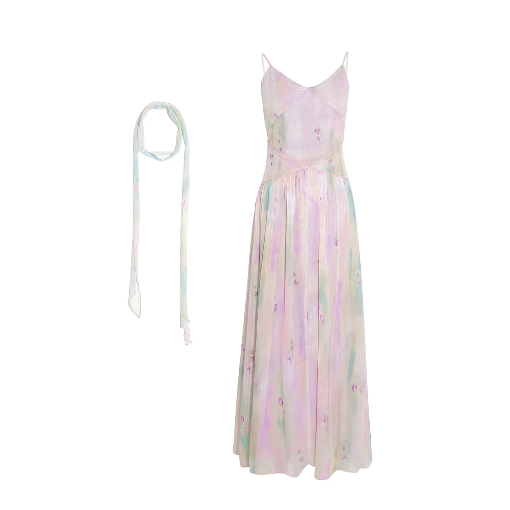Wildberry Waist Suspender Dress