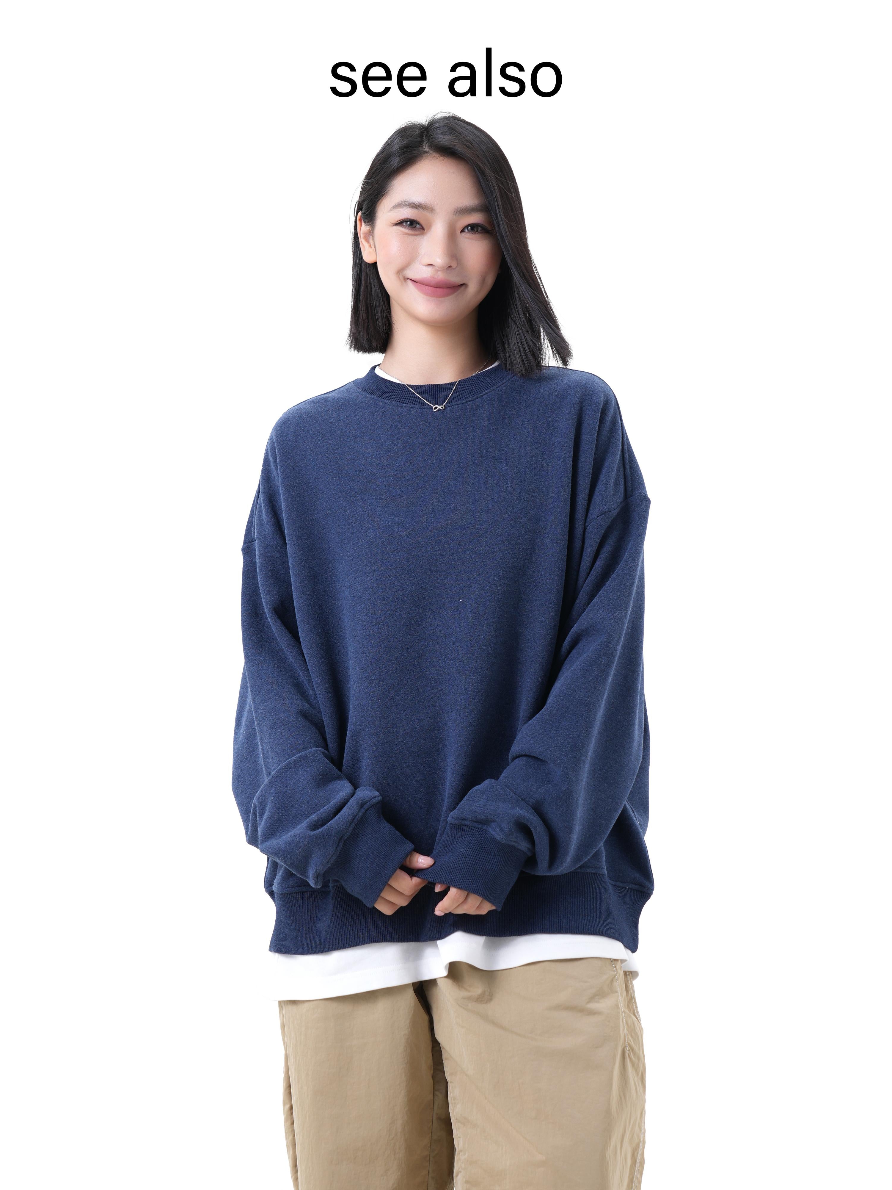 SEE ALSO LE Lazy 100% Cotton Sweatshirt