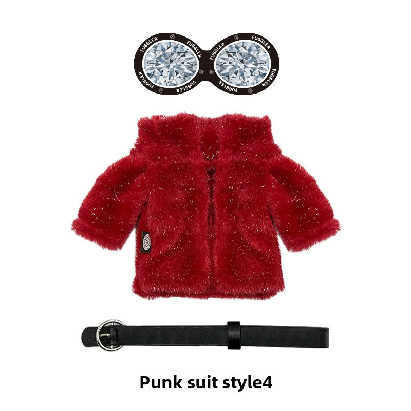 Fuggler Cute Tooth Monster Doll Cute Plush Doll Baby Suit