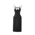 Barb Chill Bow Contrast Dress