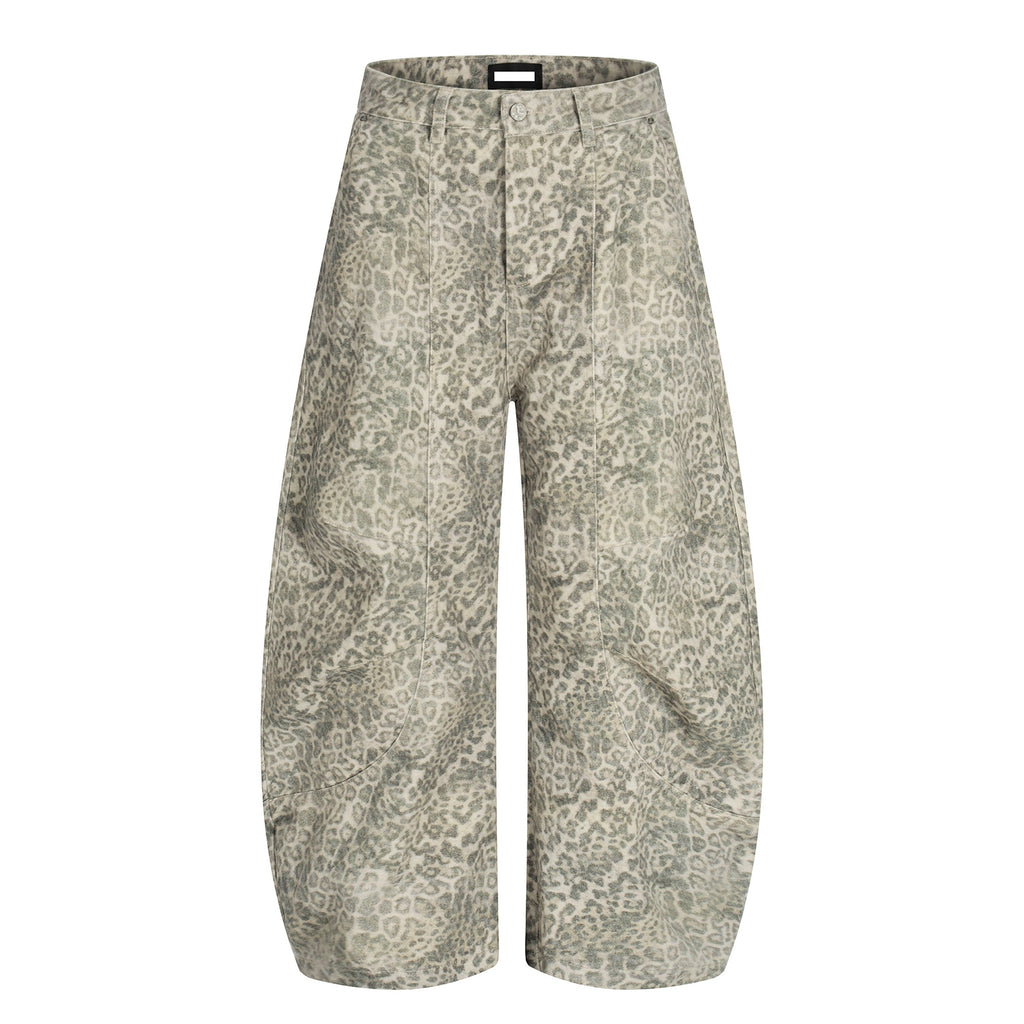 MICHINNYON Vintage Pleated Wide-leg Slacks