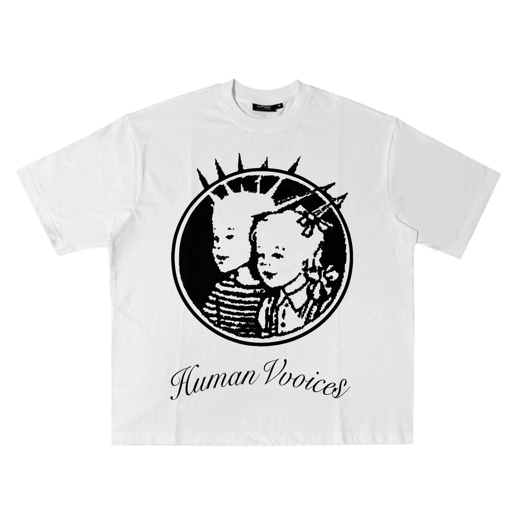 Human Voices Punk Kids Printed Short Sleeve Tee