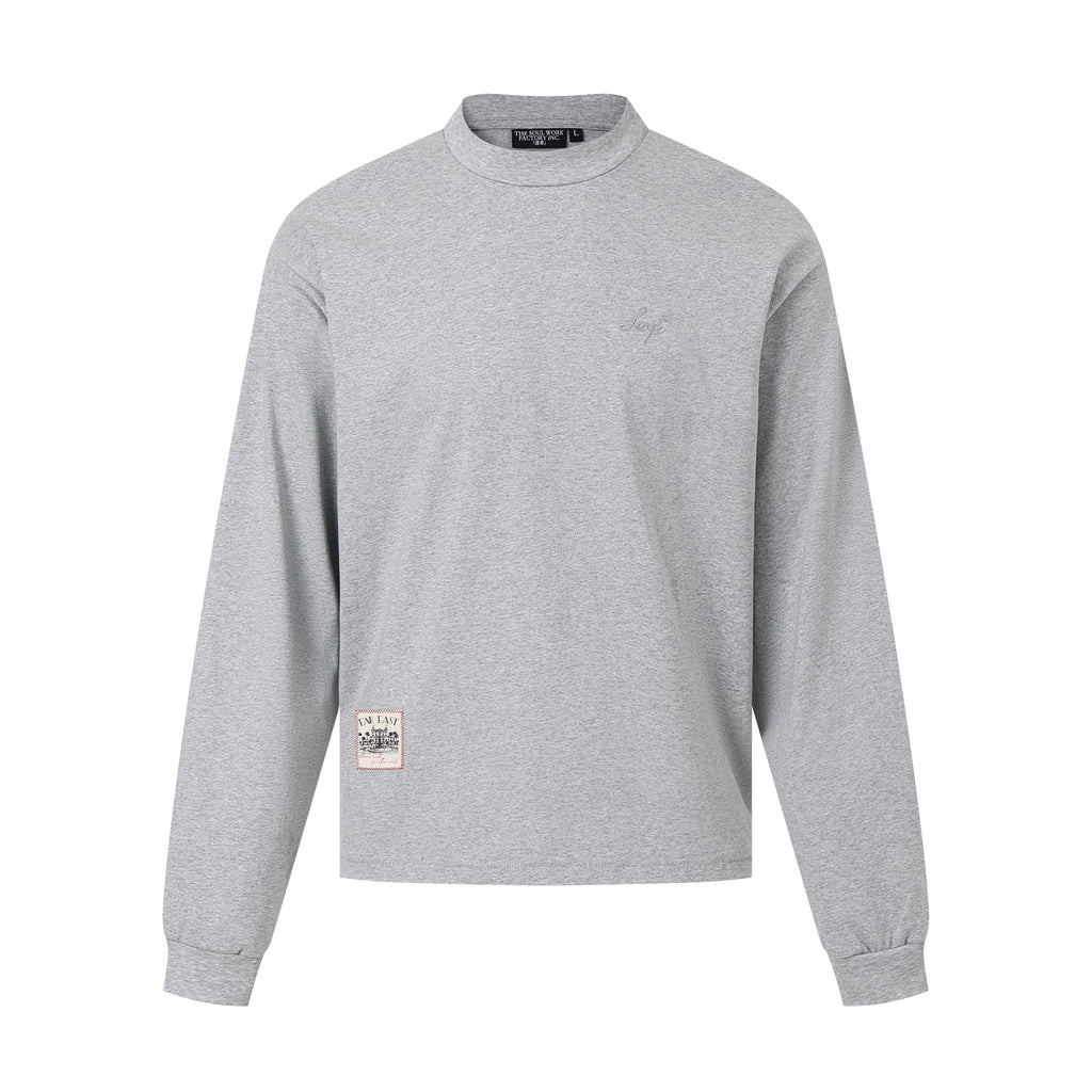 SWFI Patch Basic Small Neckline Long Sleeve