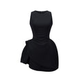 Avenement Irregular Crop Bud Dress Dress
