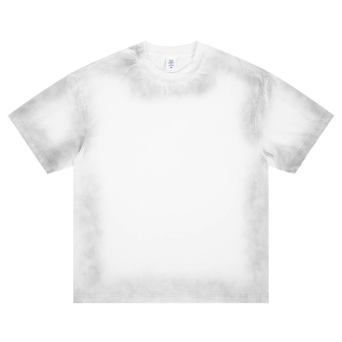 SUPER WAY Vintage Spray Color Old Casual Tee