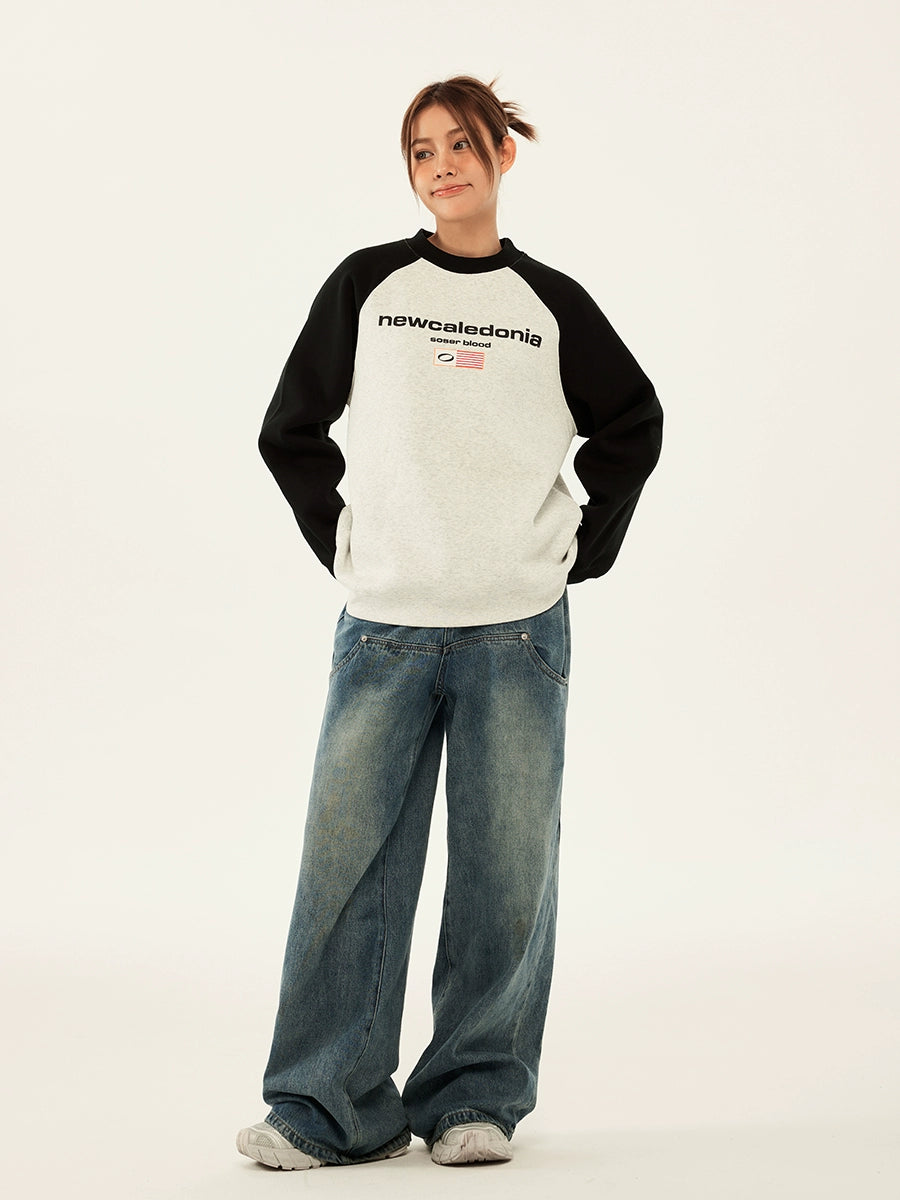 SOSER Vintage Rough Sleeve Sweater