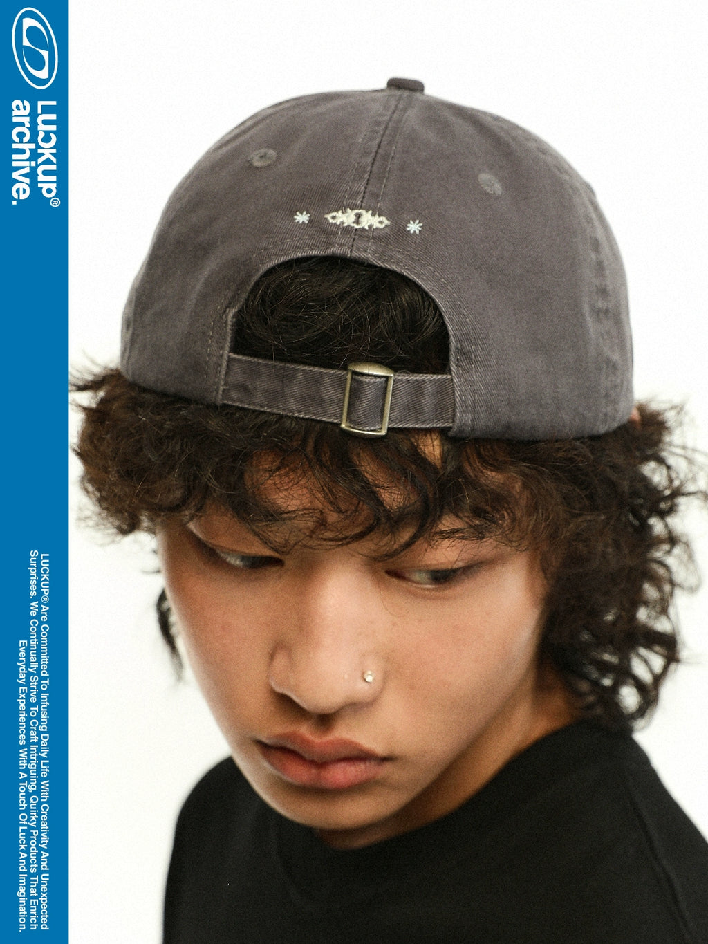 LUCKUP Floral Embroidered Baseball Cap